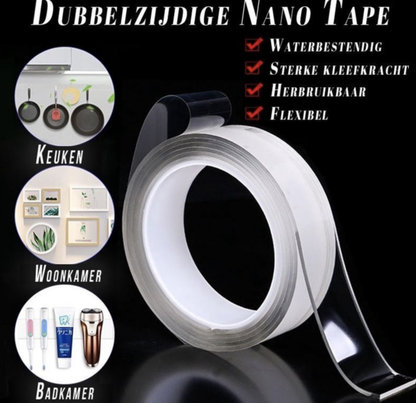 Dubbelzijdige Nano tape